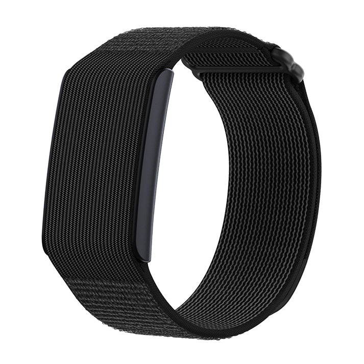 Amazfit Helio Strap screenless fitness tracker in black